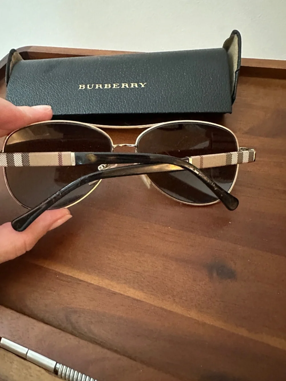 Burberry Aviator Sunglasses